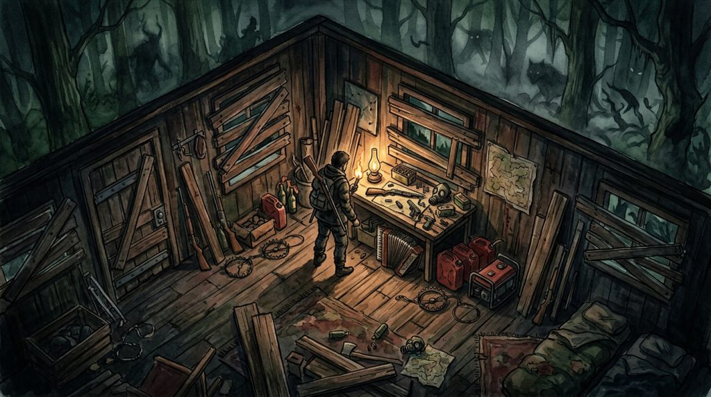 darkwood protagonist