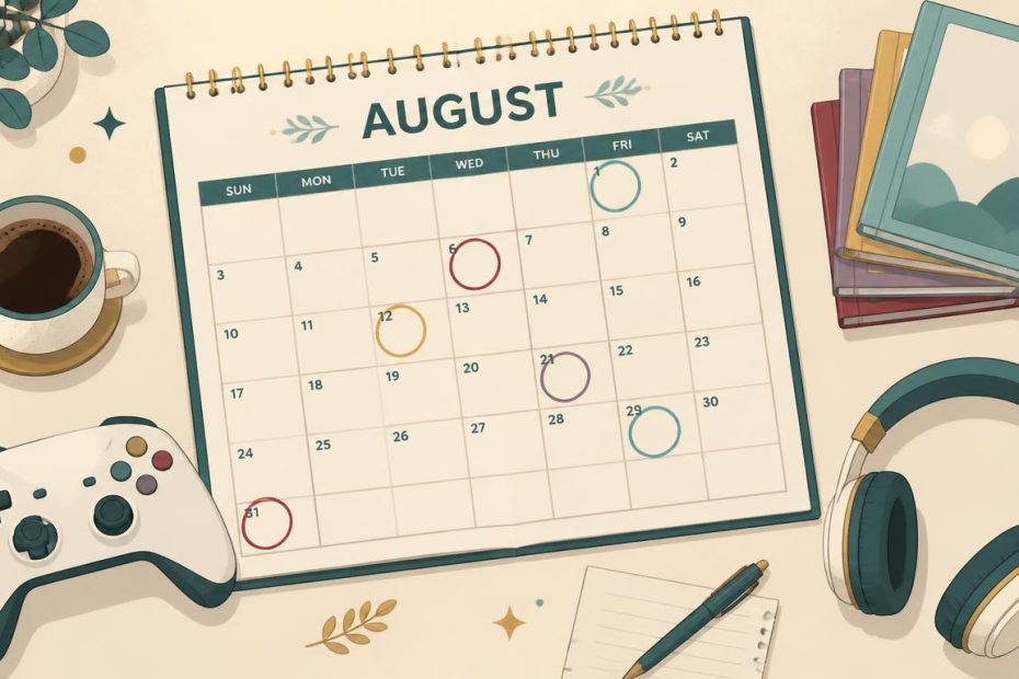 best games in august