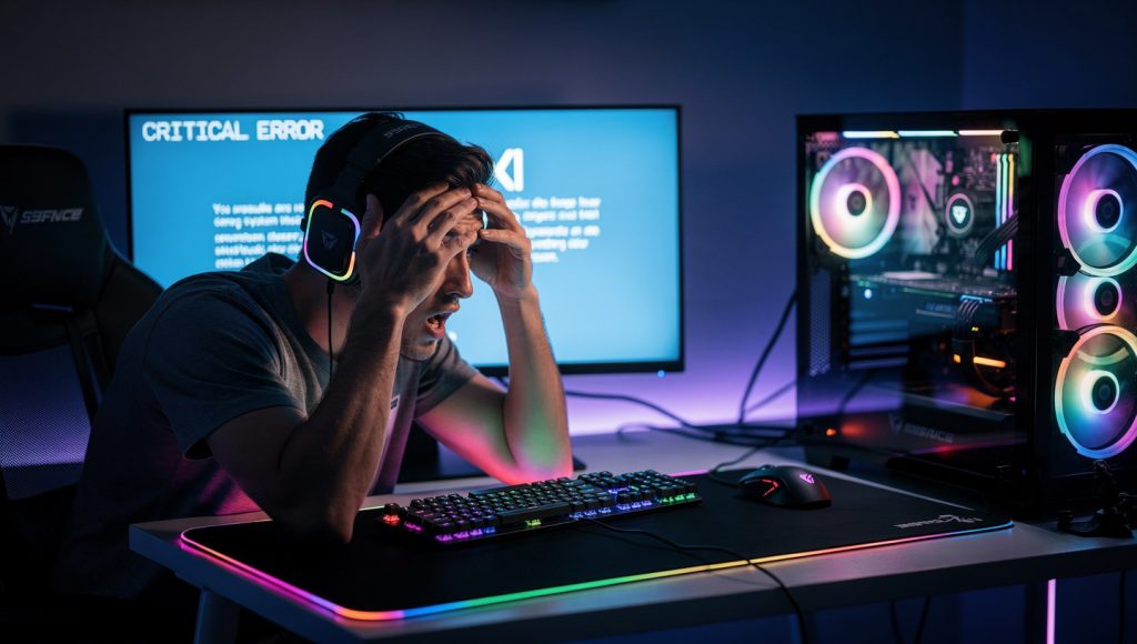 games crashing on PC