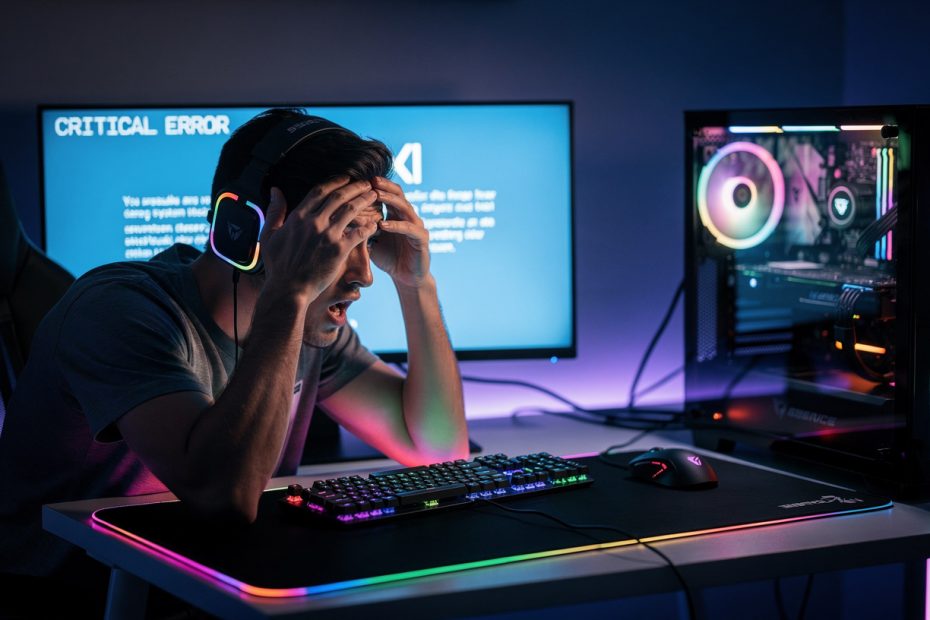 games crashing on PC